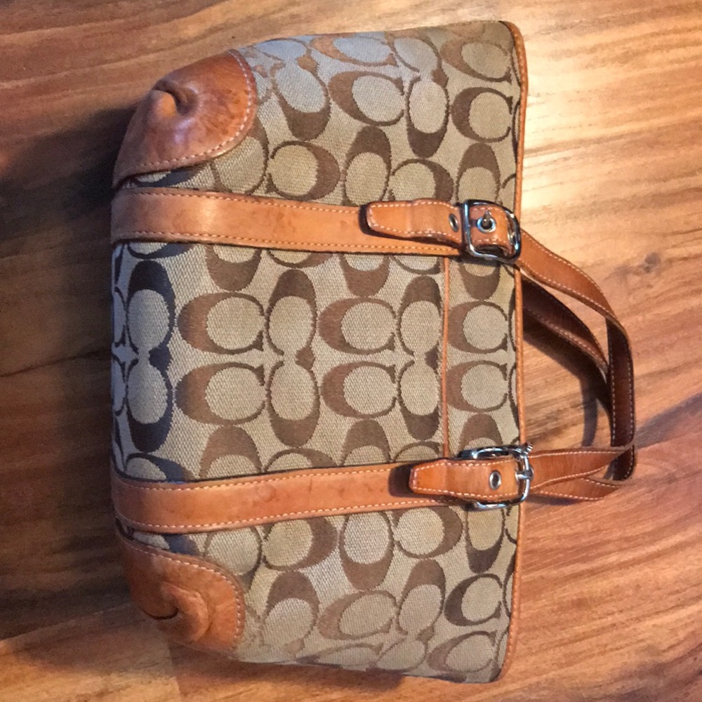 Brown Coach bag